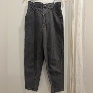 Urban Outfitters Women’s Grey Contrast Stitch Jeans Size 27x28